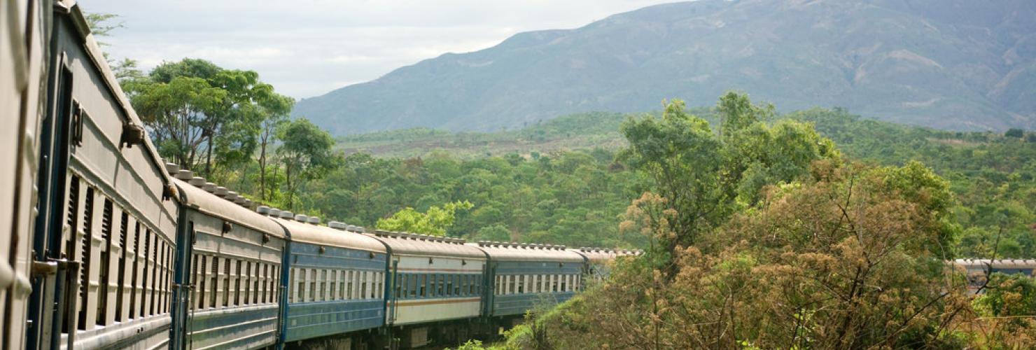 Section of the TAZARA railway, whose construction in the 1960s and 1970s was made possible by a Chinese loan.