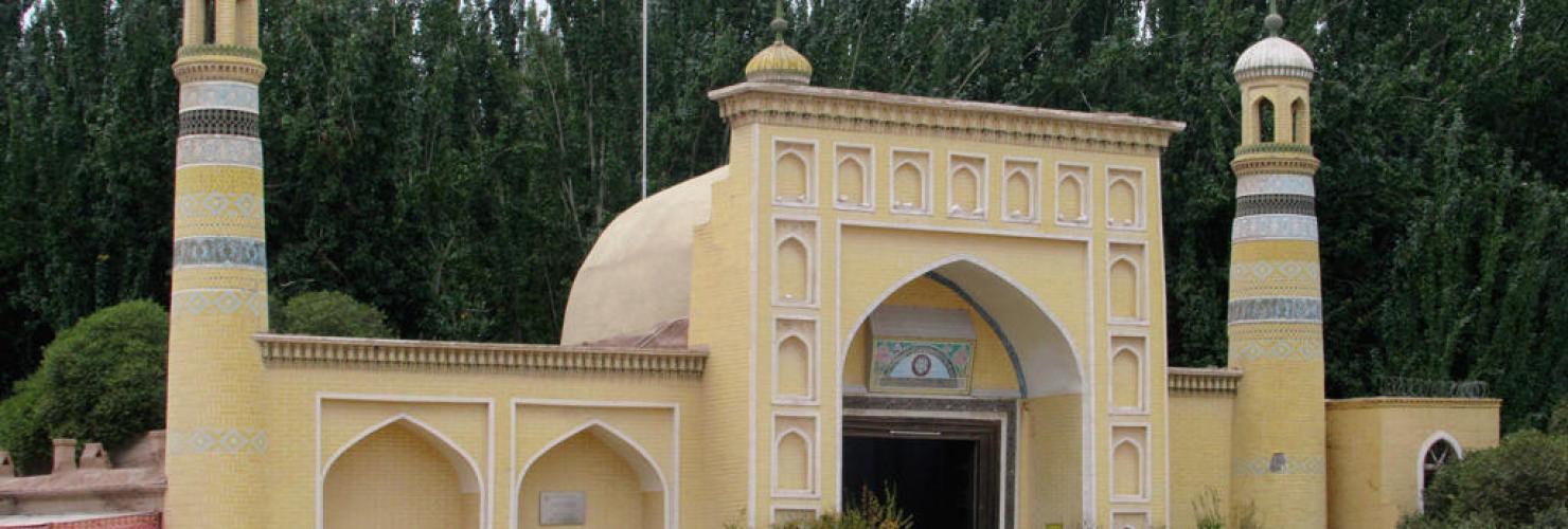 The Id Kah Mosque in Kashgar, Xinjiang