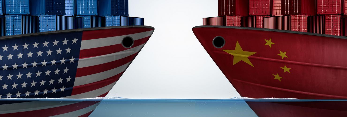 China and the US are facing off on trade and other issues. 