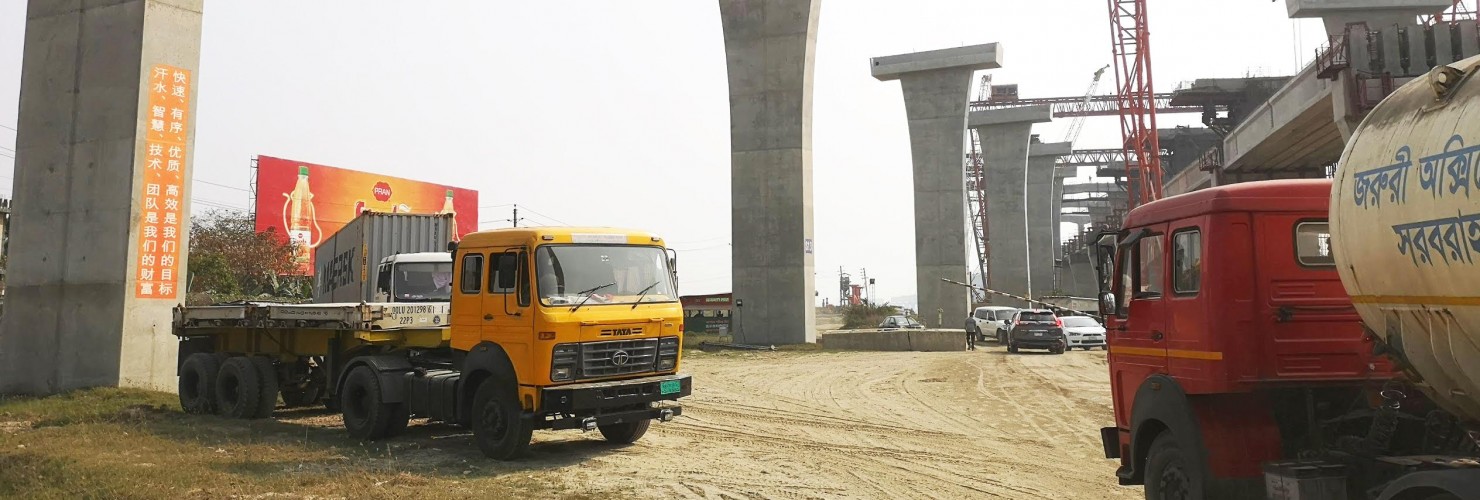 Padma Bridge in Bangladesh, constructed by China Major Bridge Engineering Company