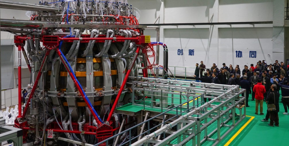 China's nuclear fusion device 'HL-2M' tokamak, nicknamed the 'Artificial Sun'