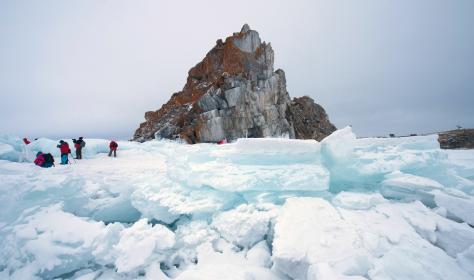 Lake Baikal in Siberia