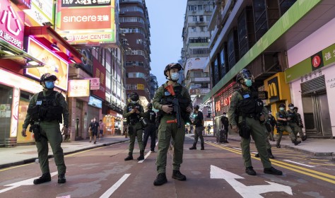 Protest in Hong Kong