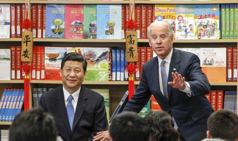 Xi Jinping, Joe Biden