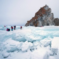 Lake Baikal in Siberia