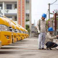 Electric School Bus Safety Inspection