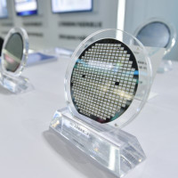 Semiconductor products on display at the 2023 World Semiconductor Congress in Nanjing, China