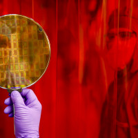 mployees work in a clean room with wafers at the Fraunhofer Institute for Electronic Nano Systems ENAS in Chemnitz, Germany, 13 September 2023.