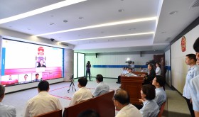 A hearing at the Hangzhou court of the internet in 2017