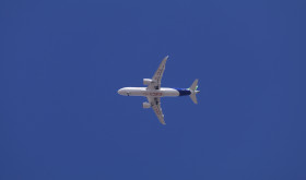 A Comac C919, a narrow-body twinjet airliner developed by Chinese aerospace manufacturer Comac.