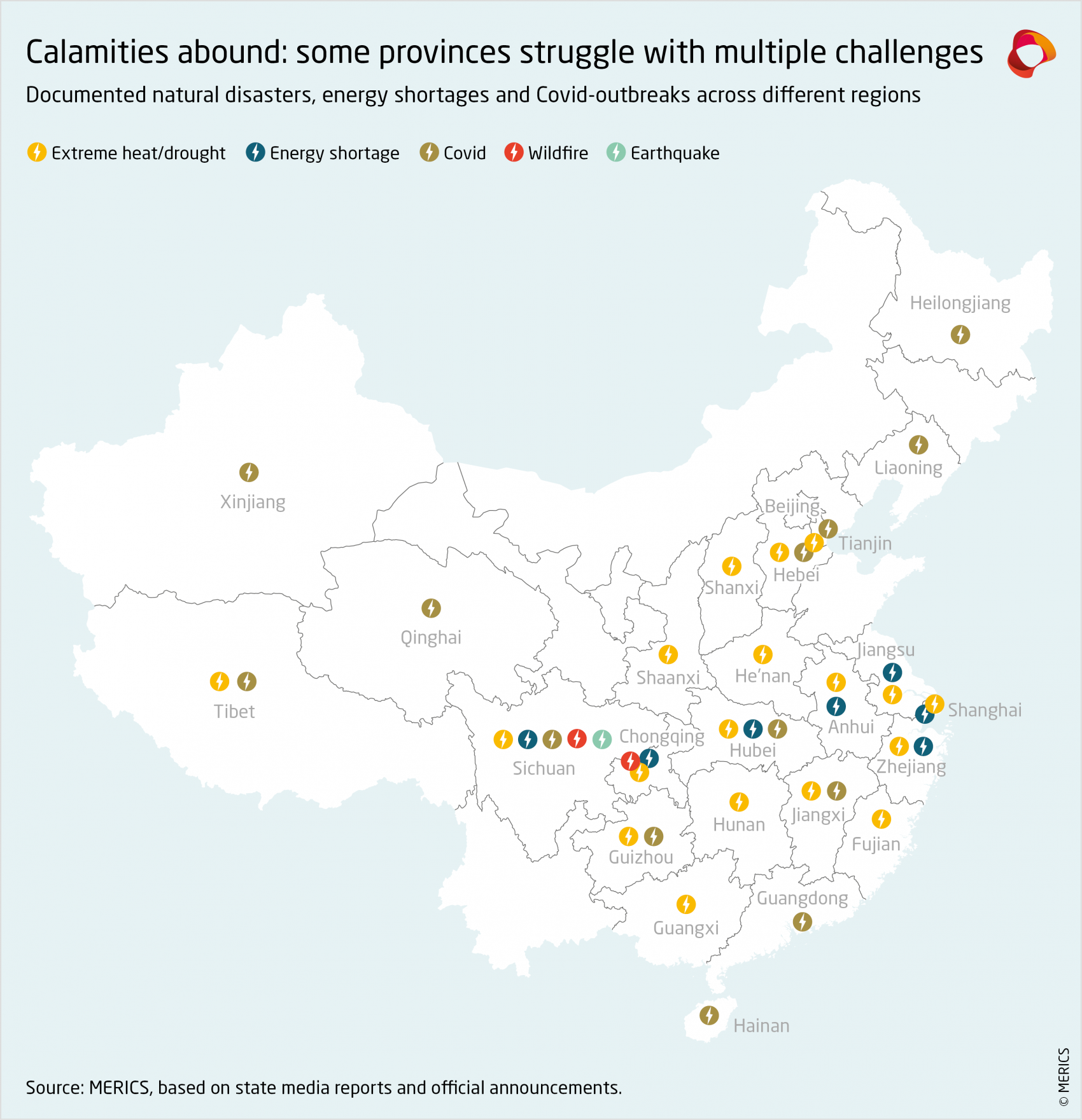 Calamaties abound: some provinces struggle with multiple challenges 